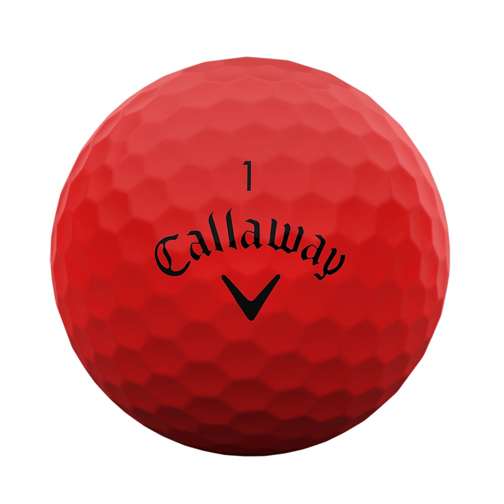 キャロウェイ（CALLAWAY）（メンズ）ゴルフボール スーパーソフト SUPERSOFT RED 25 3B ダース(12個入り)
