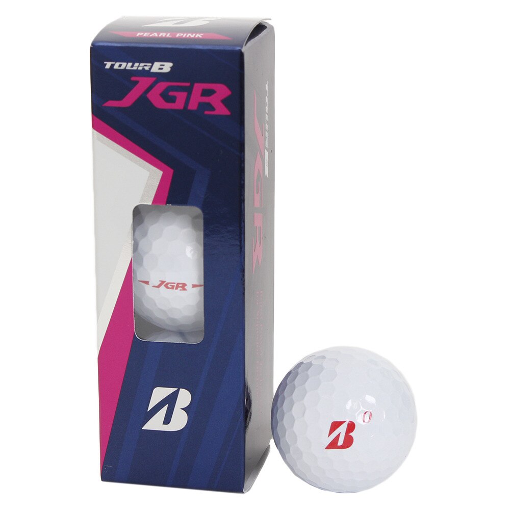 ゴルフボール 18 Tour B Jgr パールピンク 3個入り ブリヂストン ゴルフ用品はヴィクトリアゴルフ