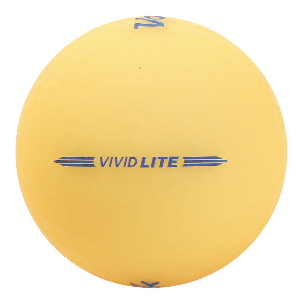 ボルビック（Volvik）（メンズ）ゴルフ ボール ビビット VIVID LITE 3個入り オレンジ 3個入り