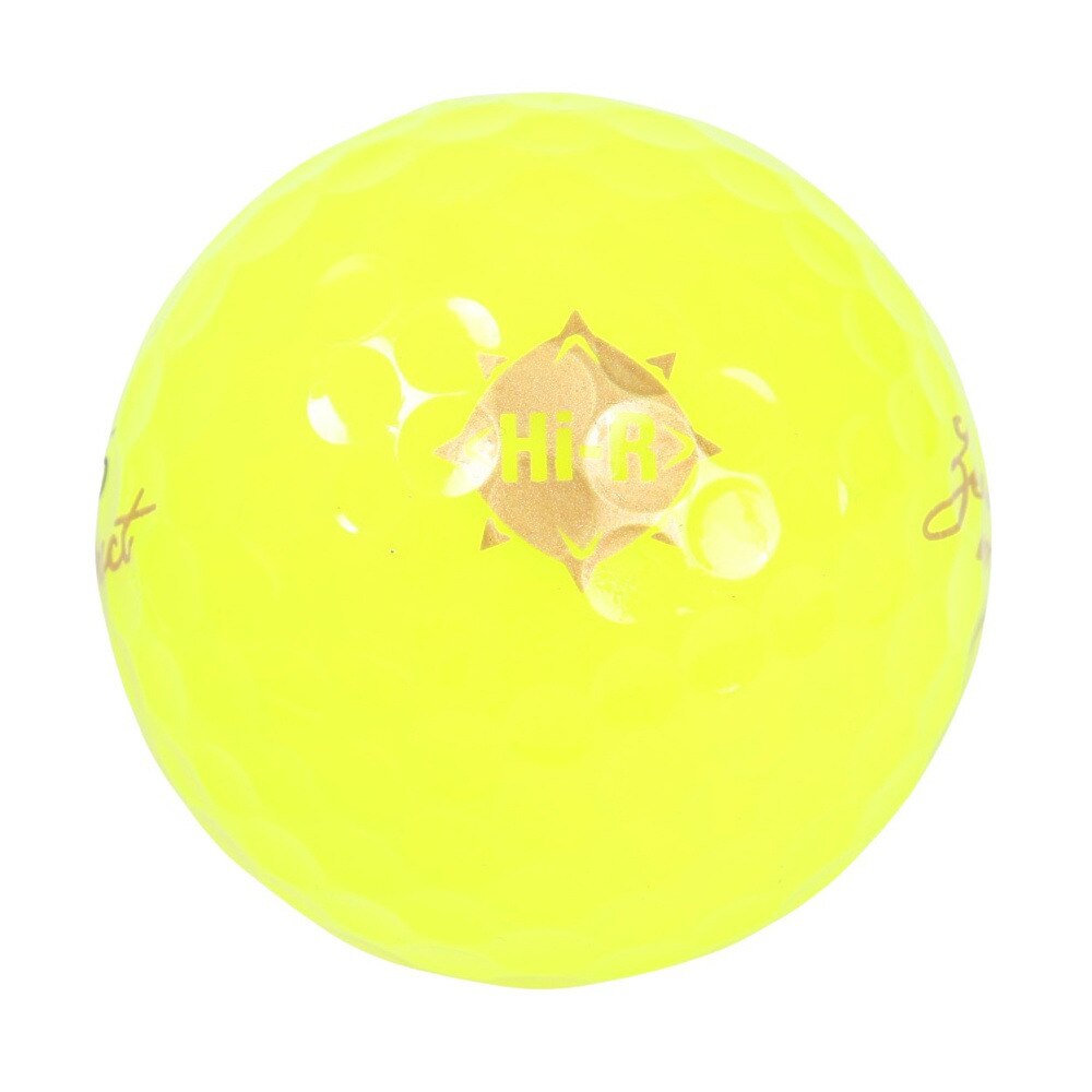 キャスコ（KASCO）（メンズ）ボール 高反発 Zeusimpact2 ボール イエロー 3P