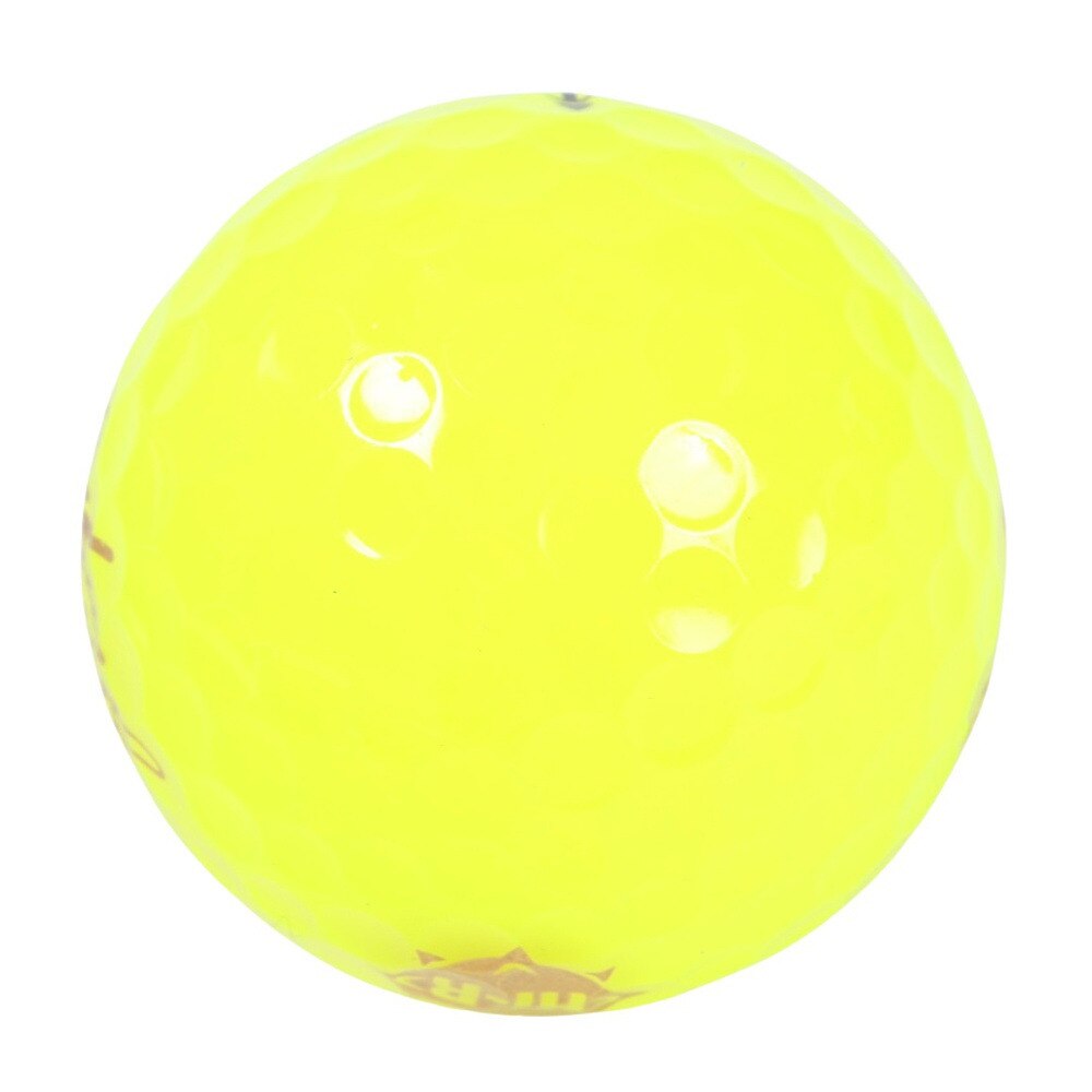 キャスコ（KASCO）（メンズ）ボール 高反発 Zeusimpact2 ボール イエロー 3P