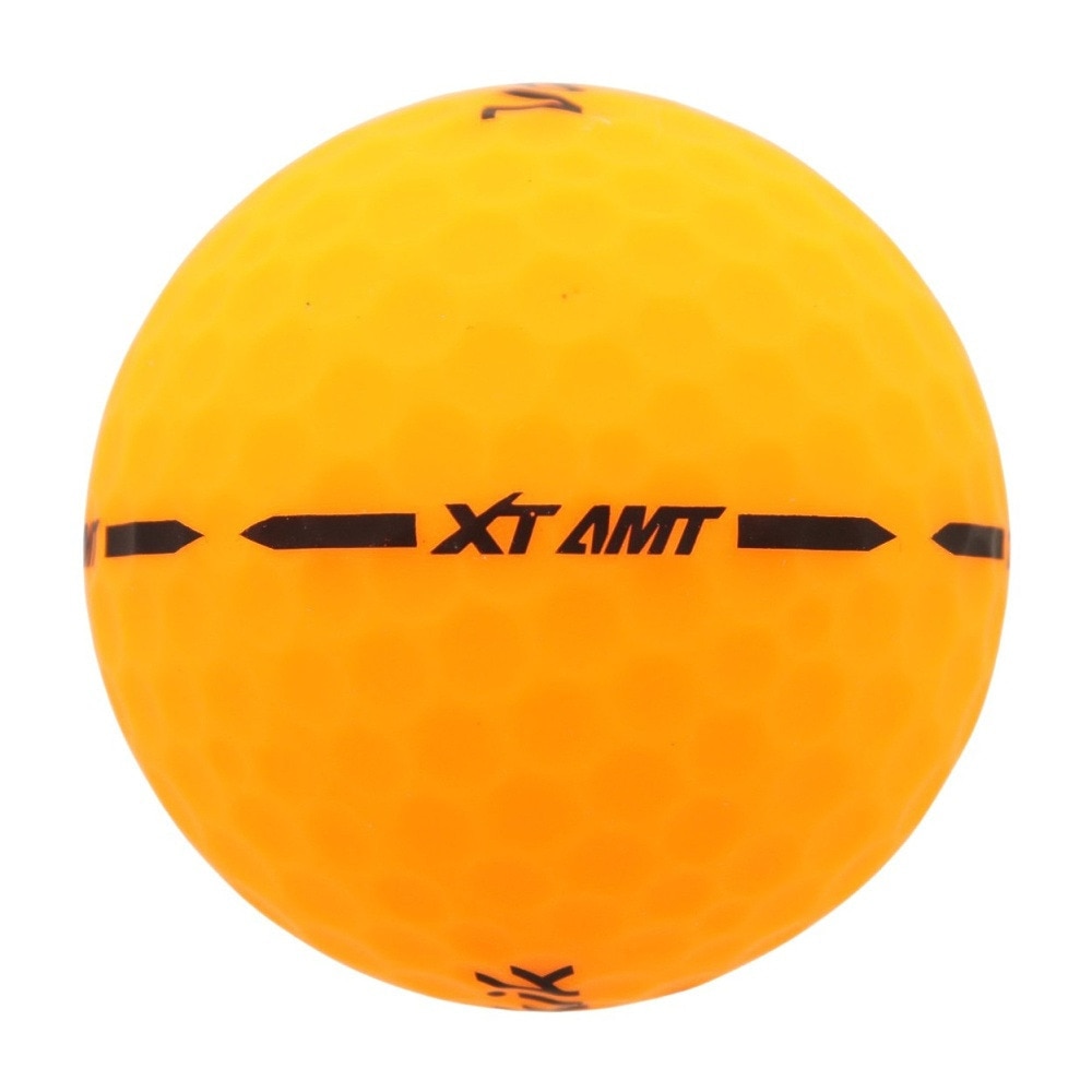 ボルビック（Volvik）（メンズ、レディース）ゴルフ ボール ビビット VIVID XT AMT 3個入り オレンジ