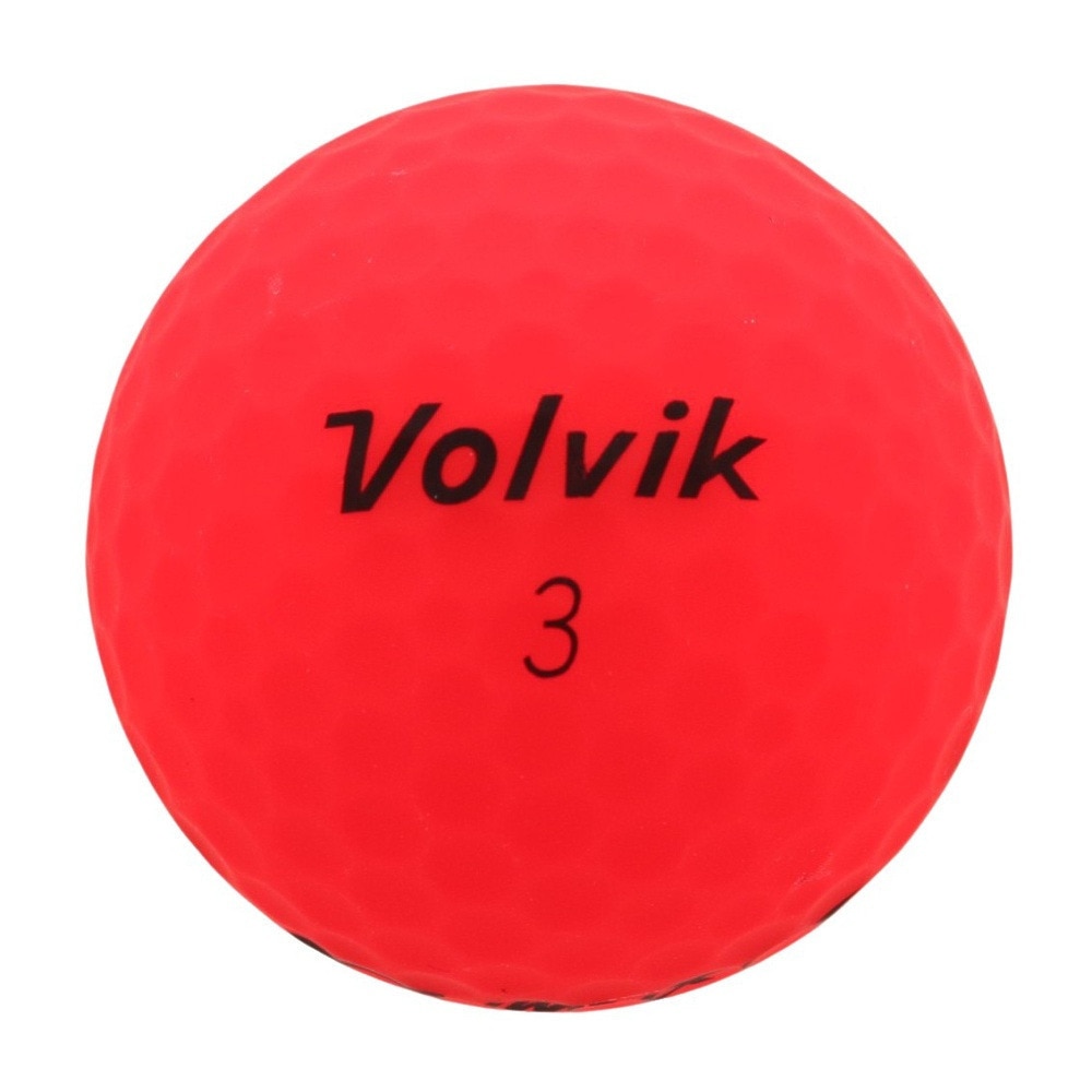 ボルビック｜ボルビック（Volvik）（メンズ、レディース）ゴルフ ボール ビビット VIVID XT AMT 3個入り レッド - ゴルフ 用品はヴィクトリアゴルフ
