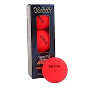 ボルビック（Volvik）（メンズ、レディース）ゴルフ ボール ビビット VIVID XT AMT 3個入り レッド