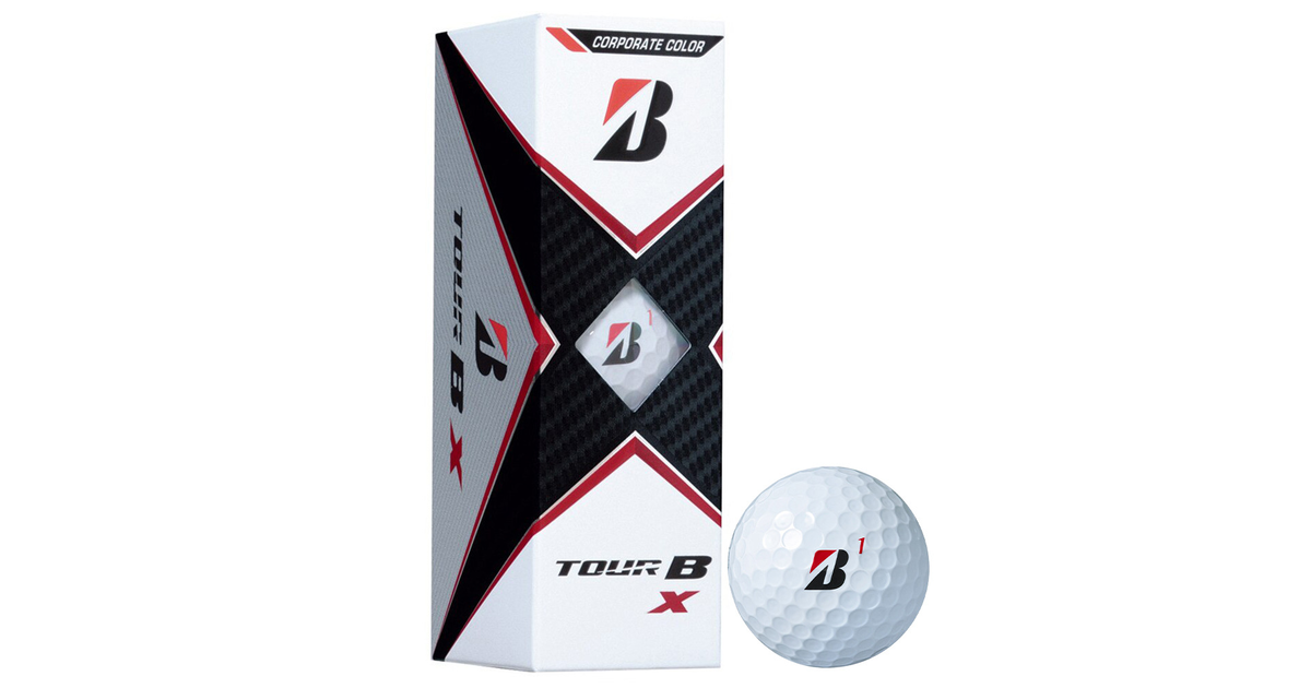 ゴルフボール Tour B X Co ホワイト コーポレートカラー 3個入り B0cxj ブリヂストンゴルフ ヴィクトリアゴルフ