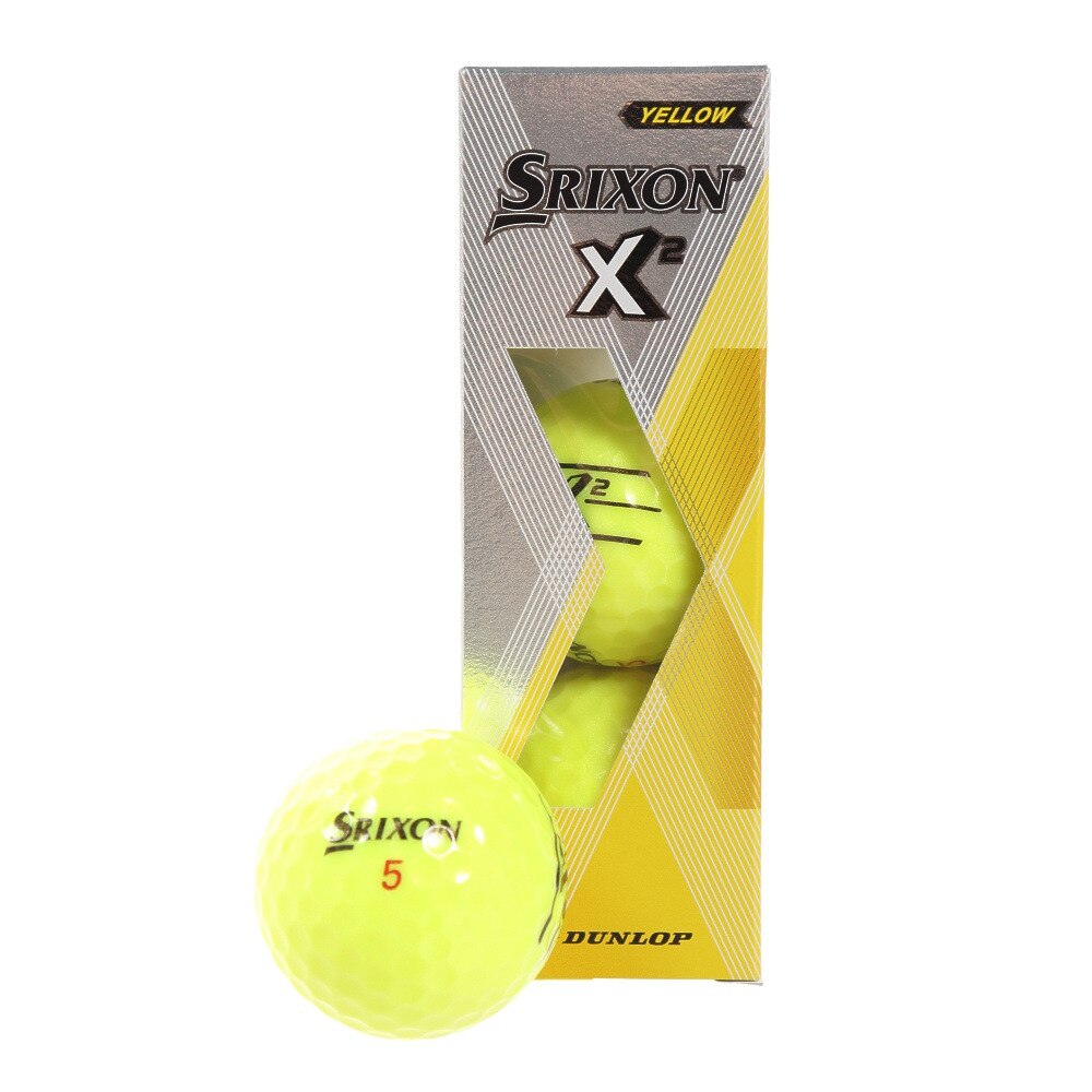 ゴルフボール 3個入り Srixon X2 Yel スリクソン スーパースポーツゼビオ ゴルフボール 3個入り Srixon X2 Yel スリクソン スーパースポーツゼビオ