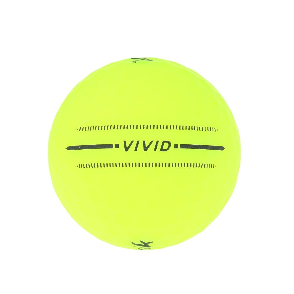 ボルビック（Volvik）（メンズ）ゴルフボール ビビッド 3個入り VIVID 20 GRN.