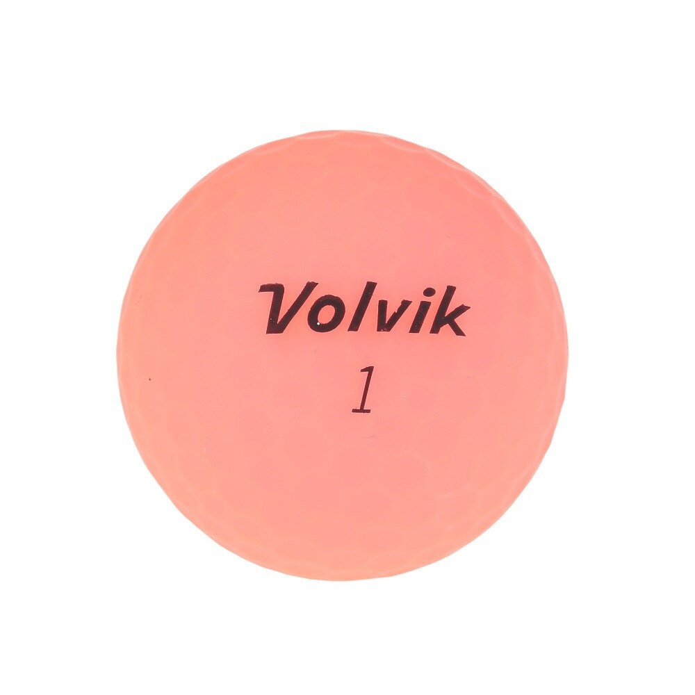 ボルビック（Volvik）（メンズ）ゴルフボール ビビッド 3個入り VIVID 20 PNK