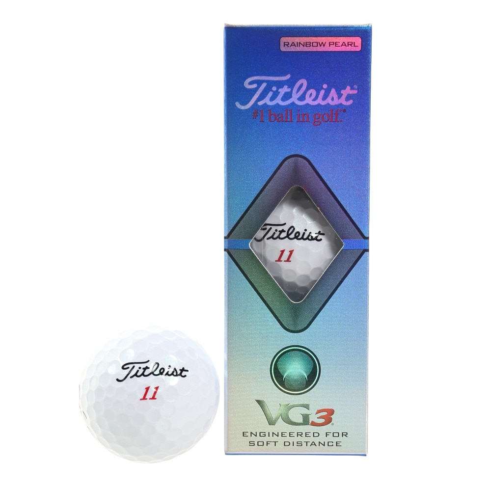 タイトリスト（TITLEIST）（メンズ）VG3 ゴルフボール 3P T3026S-3P