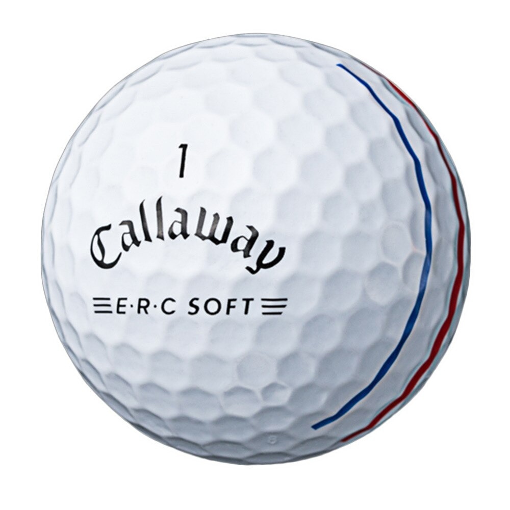キャロウェイ（CALLAWAY）（メンズ）E・R・C SOFT ボール 3個入り BL ERCSOFT 21 TRIPLETRACK 3ケ