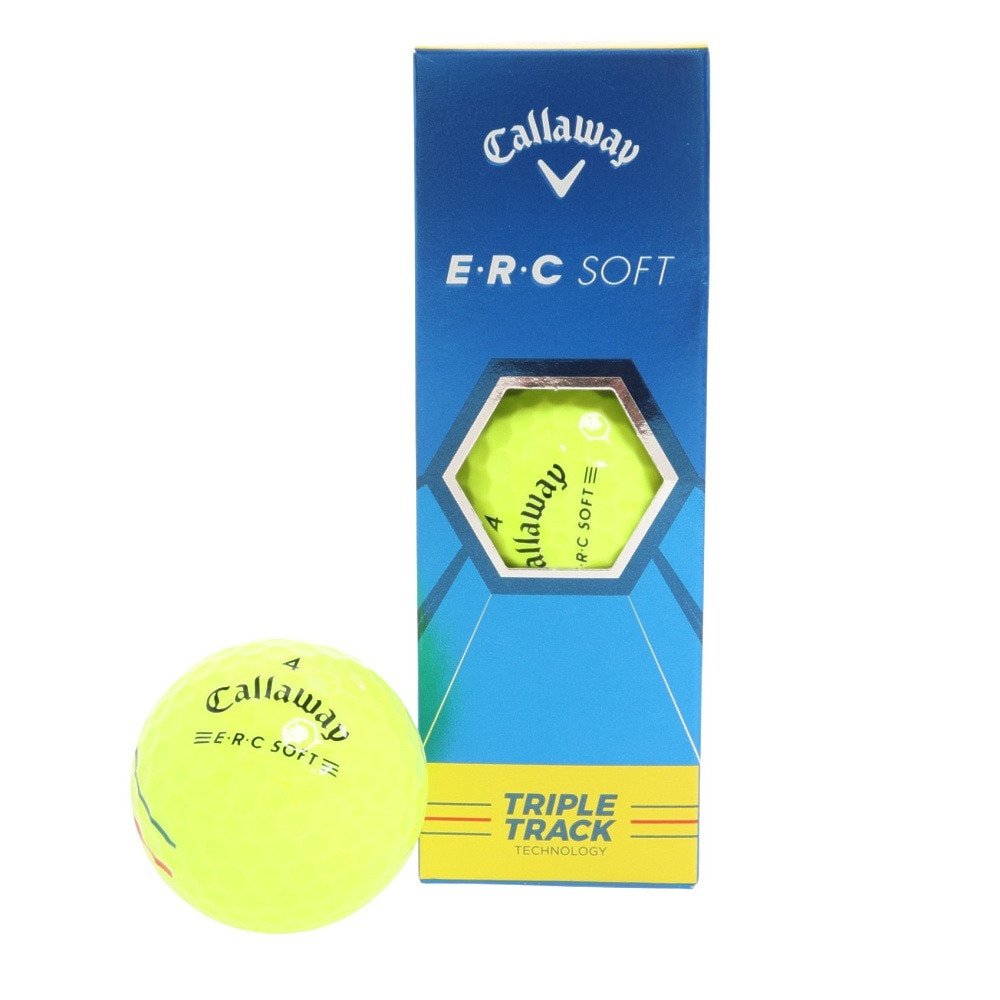 クリスマスツリー特価 新品 Ercsoft Soft Chrome ゴルフボール Callaway ゴルフ Ucs Gob Ve