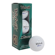 ボルビック（Volvik）（メンズ）ゴルフボール XT SOFT 3個入り SL WHT