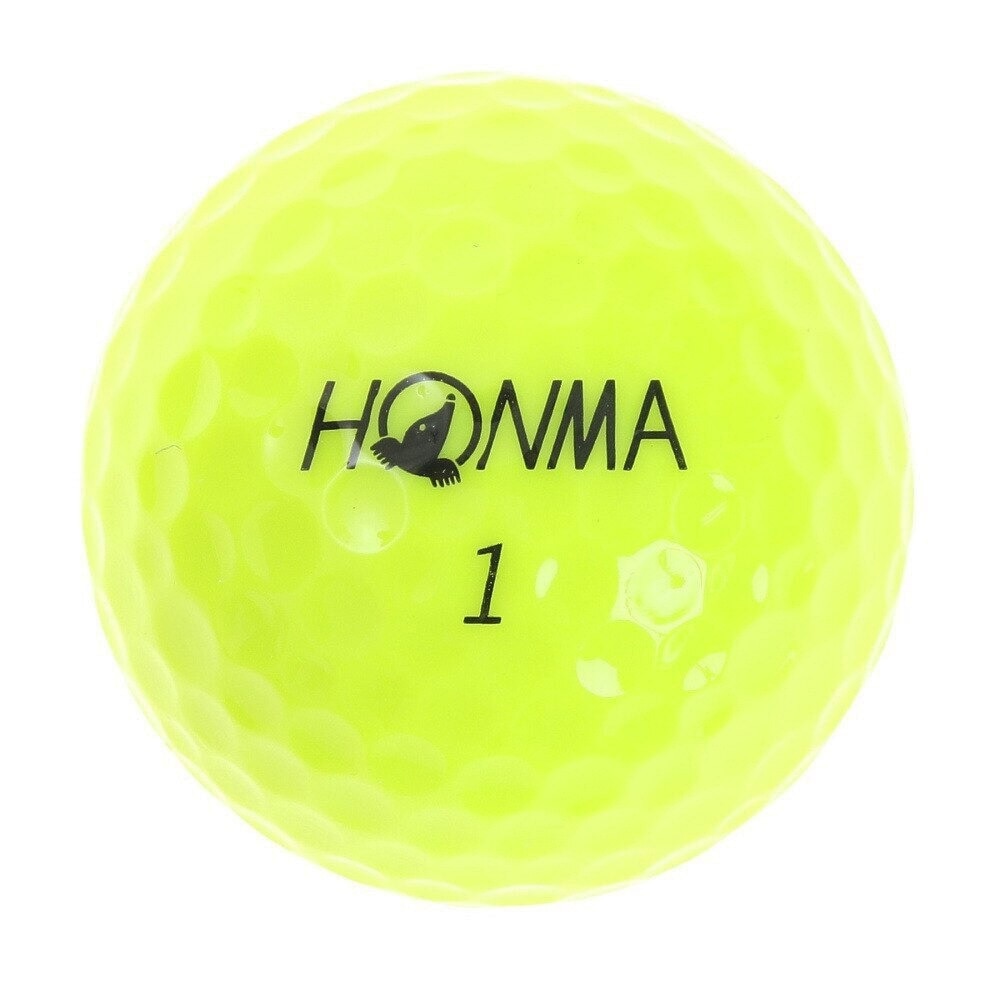 本間ゴルフ（HONMA）（メンズ、レディース）TOURWORLD TW-Sボール TW-S 2021 YE スリーブ(3個入り)