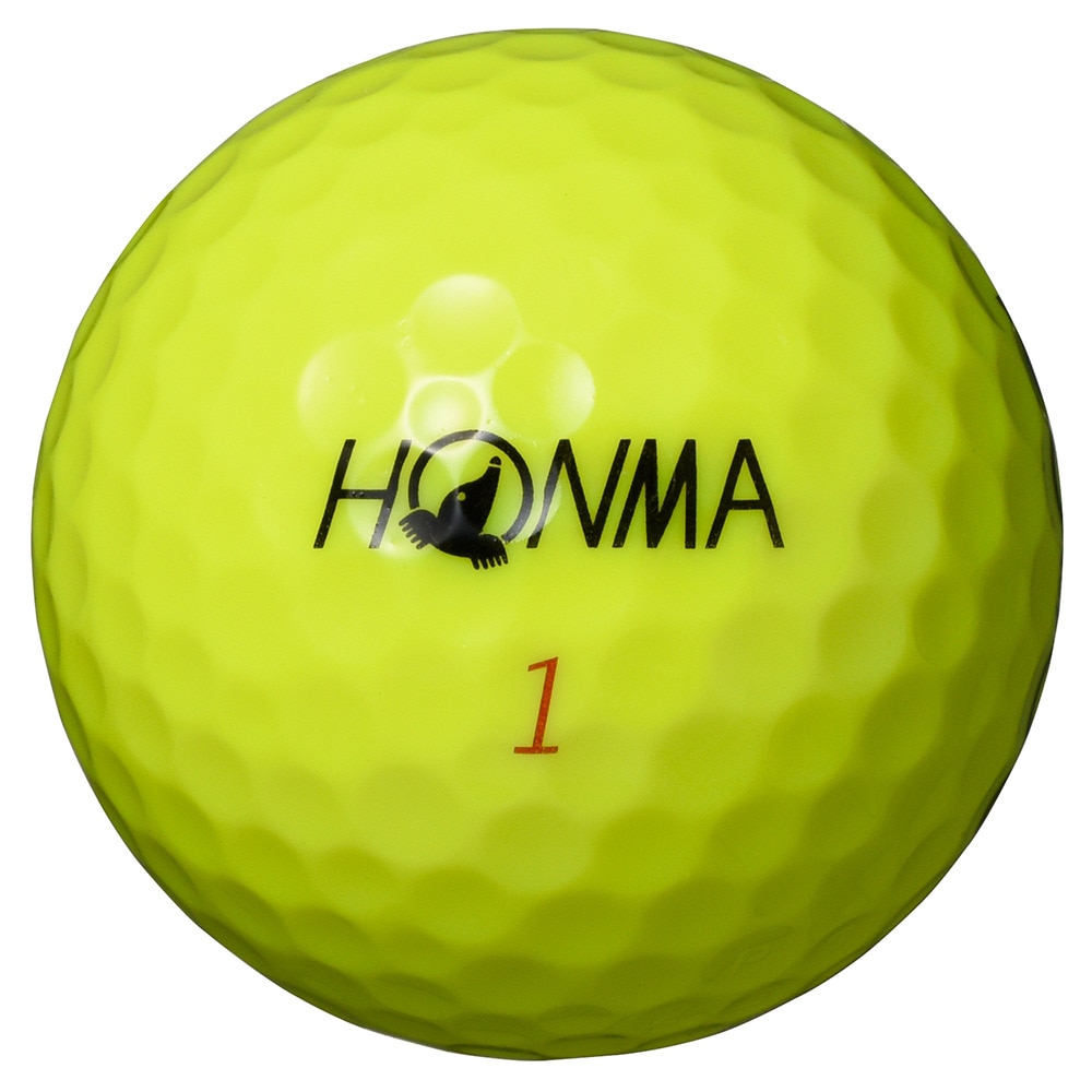 本間ゴルフ（HONMA）（メンズ）ゴルフボール TW-Xボール スリーブ(3個入り) TW-X 2021 YE