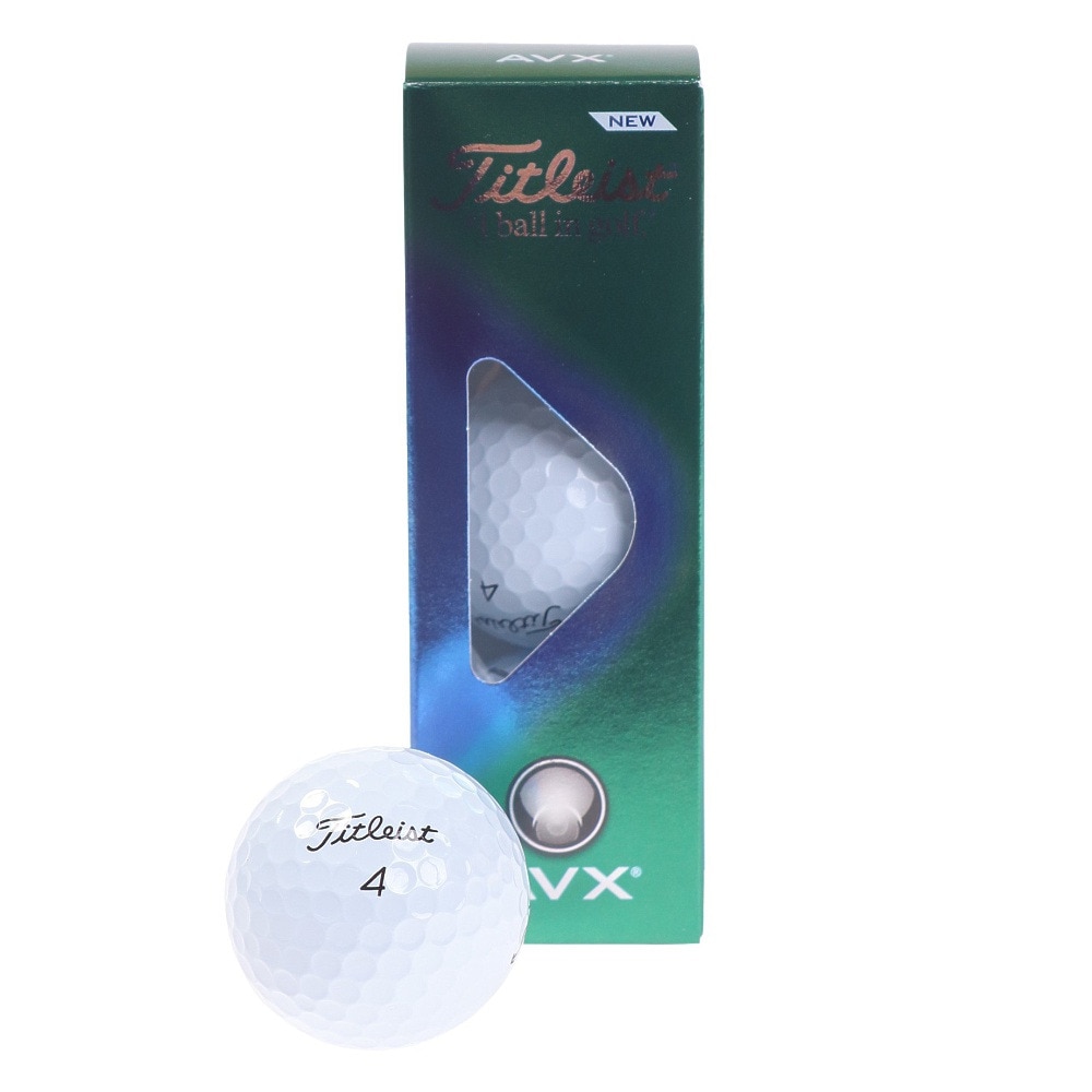 タイトリスト（TITLEIST）（メンズ）ゴルフボール AVX スリーブ(3個入り) T9013S-3PJ