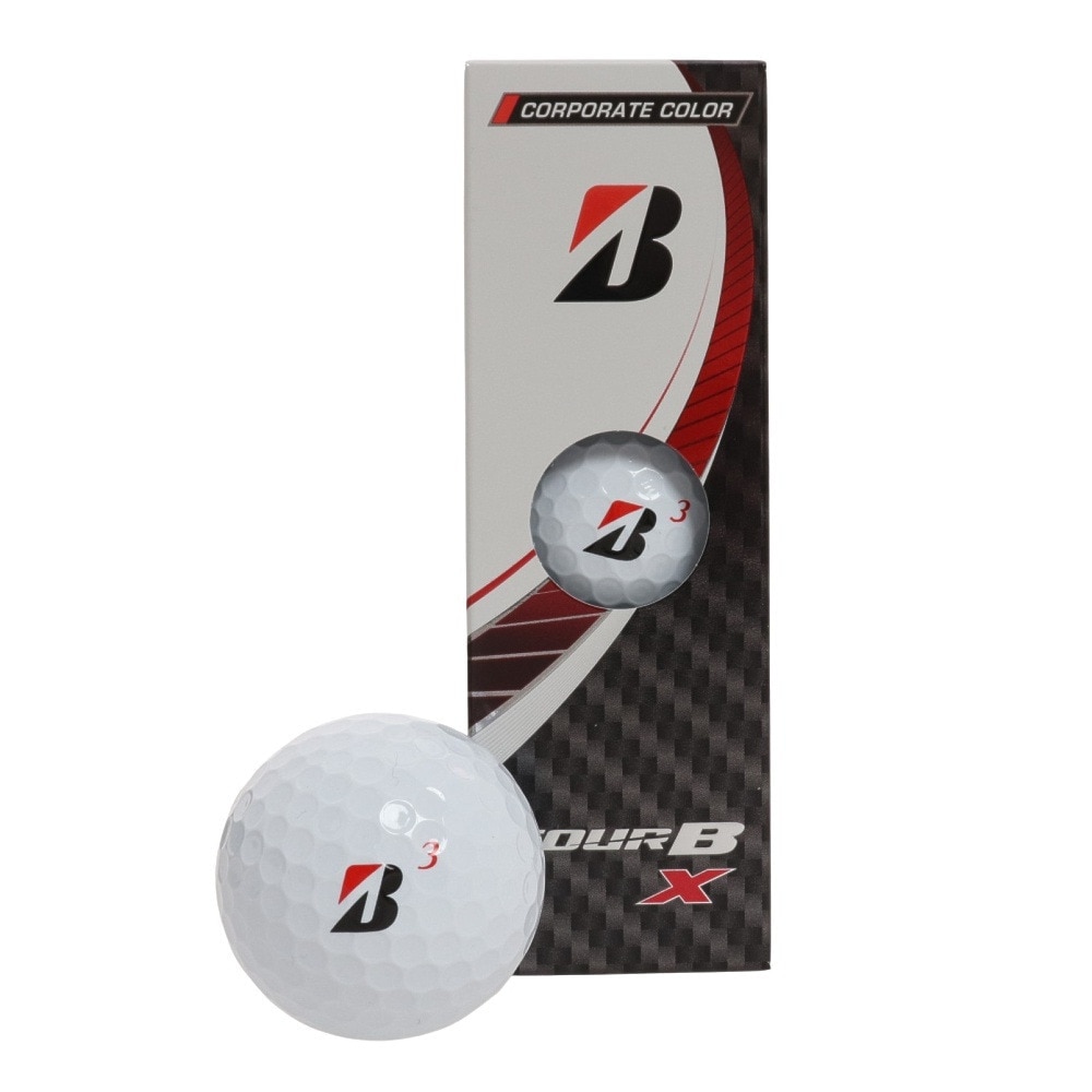 ブリヂストンゴルフ（BRIDGESTONE GOLF）（メンズ）ゴルフボール TOUR B X 3個入り B2CXJ 3P ゴルフ用品はヴィクトリア ゴルフ