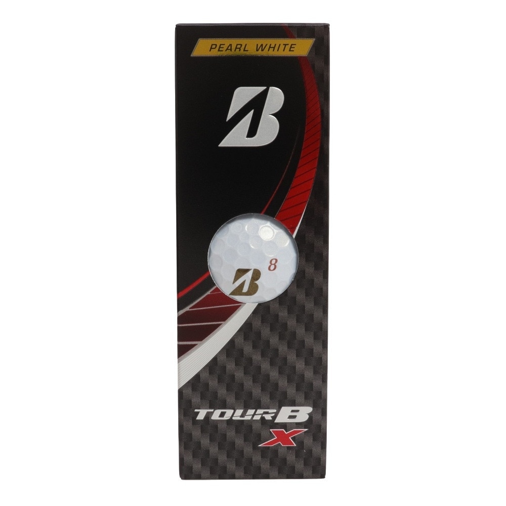 ブリヂストンゴルフ（BRIDGESTONE GOLF）（メンズ）ゴルフボール TOUR B X 3個入り B2GXJ 3P