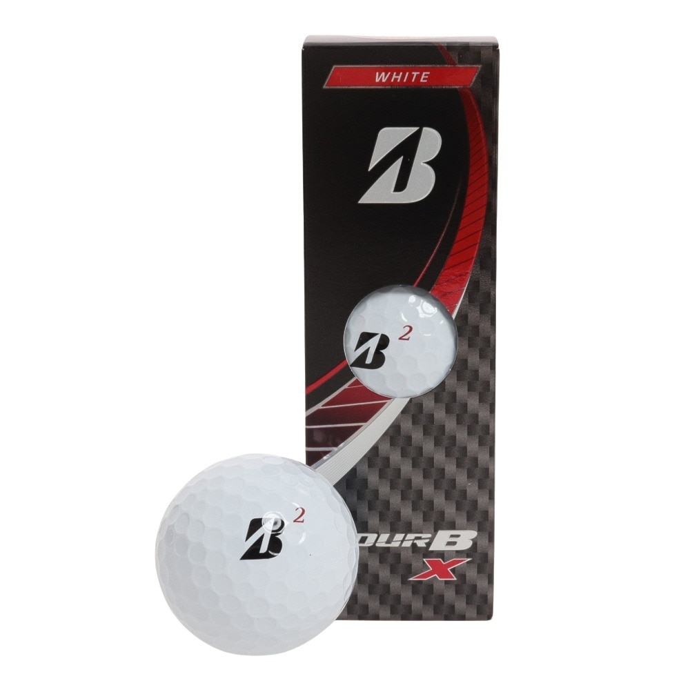 ブリヂストンゴルフ（BRIDGESTONE GOLF）（メンズ）ゴルフボール TOUR B X 3個入り B2WXJ 3P