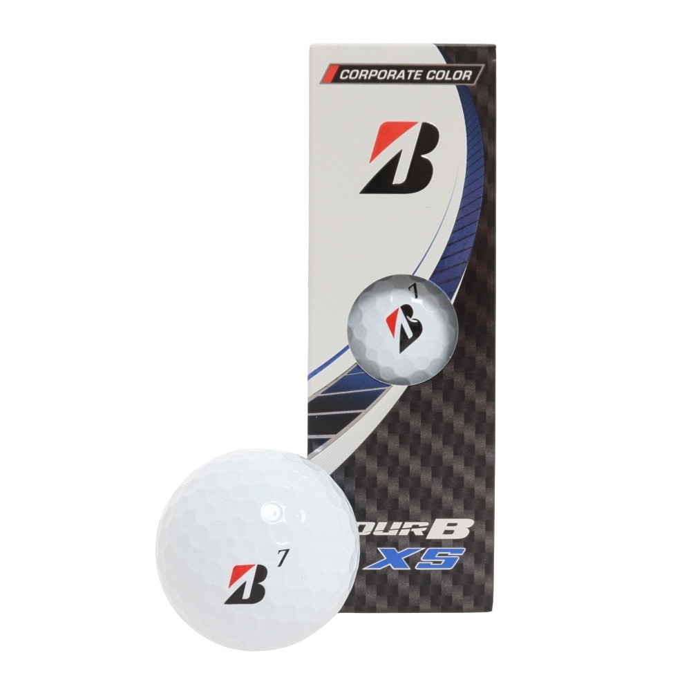 ブリヂストンゴルフ（BRIDGESTONE GOLF）（メンズ）ゴルフボール TOUR B XS 3個入り S2CXJ 3P