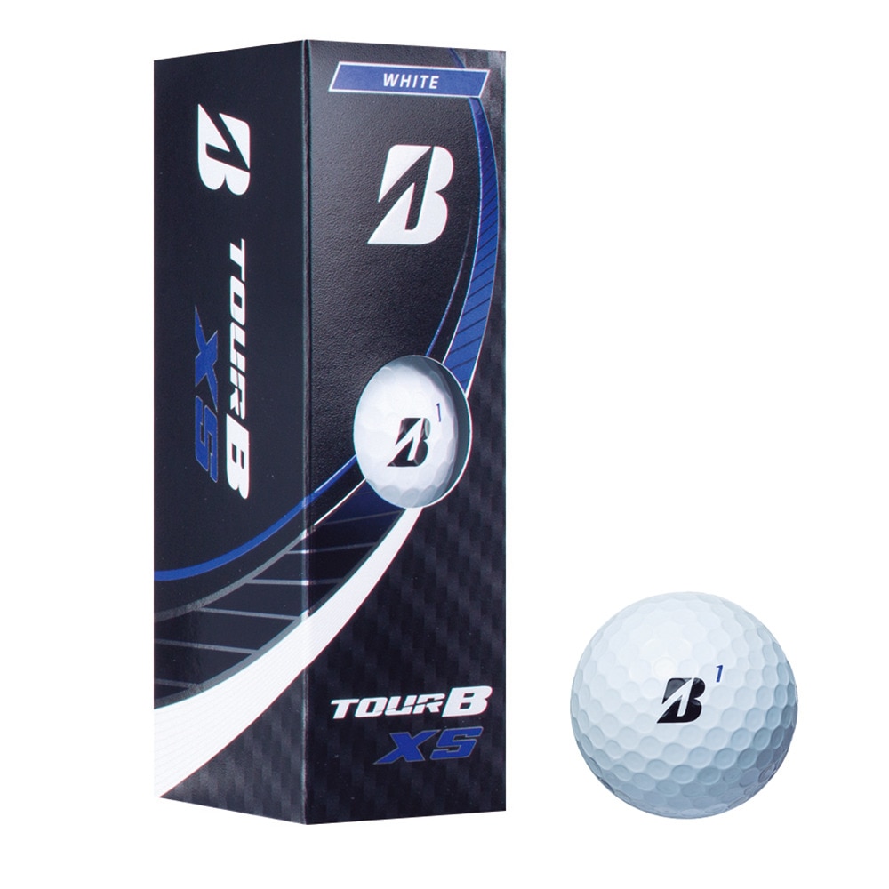 ブリヂストンゴルフ（BRIDGESTONE GOLF）（メンズ）ゴルフボール TOUR B XS 3個入り S2WXJ 3P