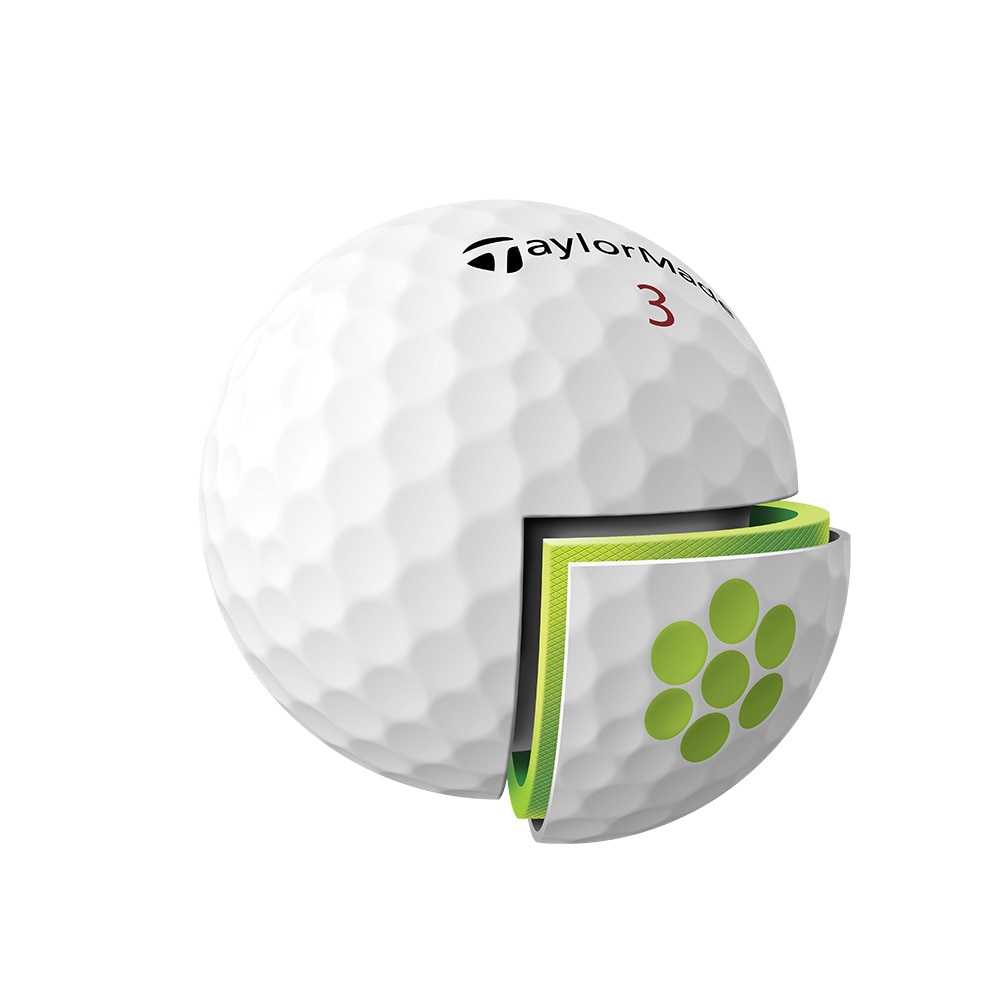 テーラーメイド（TAYLORMADE）（メンズ）ゴルフボール ツアーレスポンス ボール 3個入り 22 Tour Response SV
