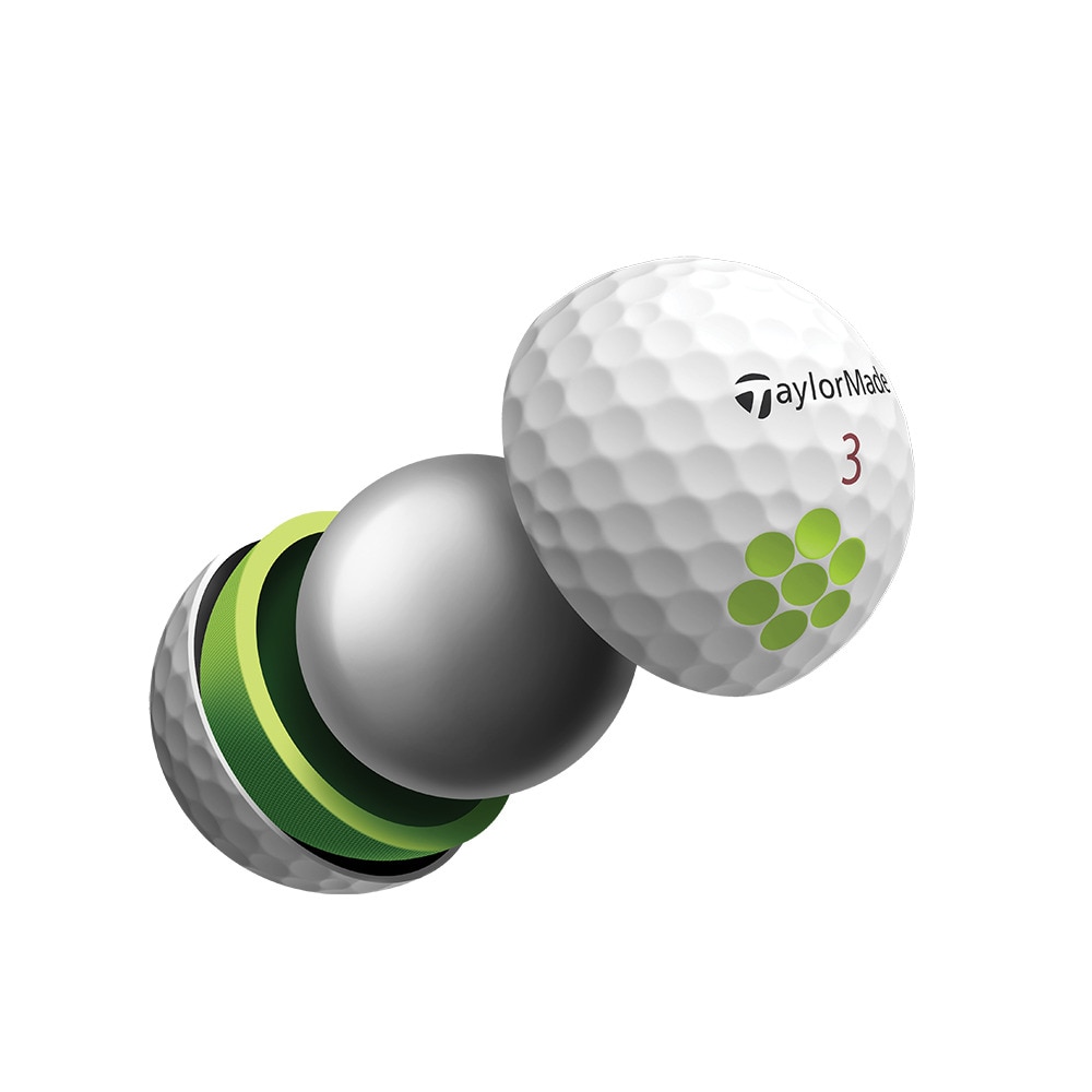 テーラーメイド（TAYLORMADE）（メンズ）ゴルフボール ツアーレスポンス ボール 3個入り 22 Tour Response SV