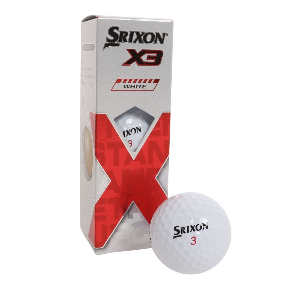 スリクソン（SRIXON）（メンズ）ゴルフボール エックス3 スリーブ X3