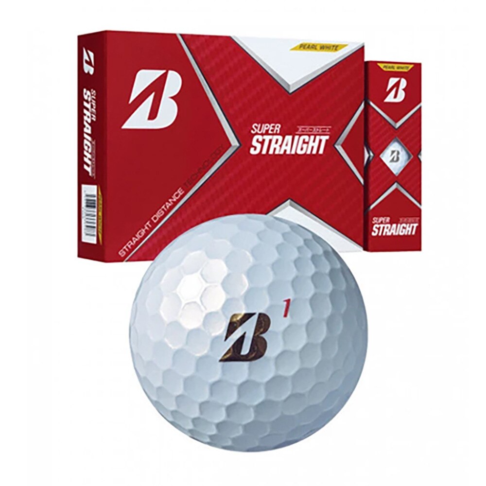 ブリヂストンゴルフ ゴルフボール Super Straight T1gx 12p 1ダース 12個 ゴルフ用品はヴィクトリアゴルフ