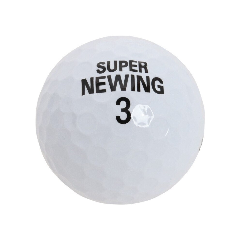 ブリヂストンゴルフ（BRIDGESTONE GOLF）（メンズ）ゴルフボール スーパーニューイング ブラック リミテッド 3個入り 21SP NEWING BK LTD3 ZCWX 3P