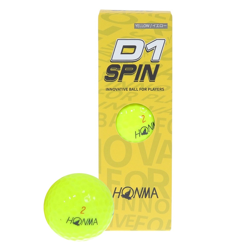 本間ゴルフ（HONMA）（メンズ）D1 SPIN スリーブ(3個入り) 2023D1 SPIN BTQ2301 YE