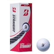 ブリヂストンゴルフ（BRIDGESTONE GOLF）（メンズ）ゴルフボール SUPER STRAIGHT T3WX 3Pスリーブ(3個入り)
