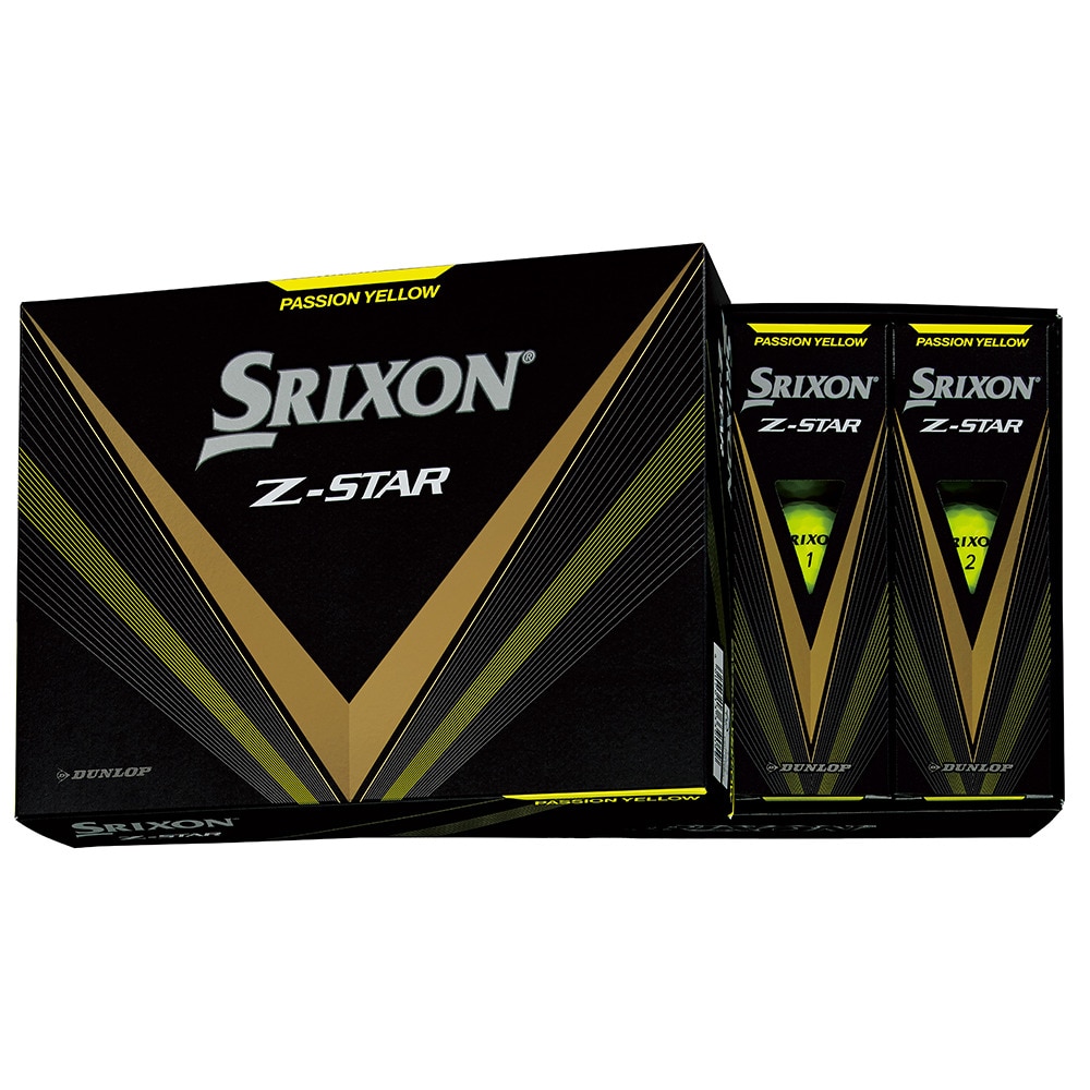 スリクソン（SRIXON）（メンズ）ゴルフボール スリクソン Z-STAR ダース(12個入り)