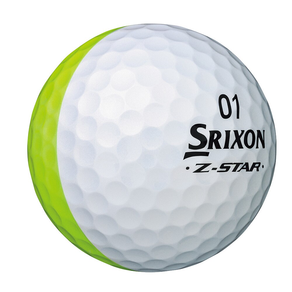 スリクソン（SRIXON）（メンズ）ゴルフボール スリクソン Z-STAR ゼットスター DIVIDE ダース(12個入り)