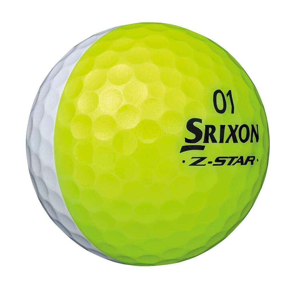 スリクソン（SRIXON）（メンズ）ゴルフボール スリクソン Z-STAR ゼットスター DIVIDE ダース(12個入り)