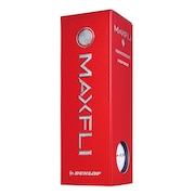 マックスフライ（MAXFLI）（メンズ）ゴルフボール スリーブ(3個入り) MAXFLI WH 3ケ