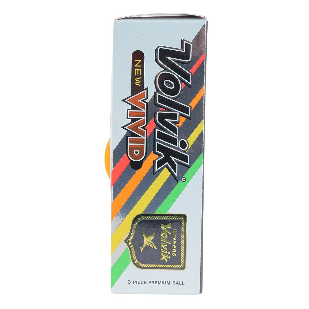 ボルビック（Volvik）（メンズ）ゴルフボール ビビット23 ORG スリーブ(3個入り) VV5PNA04 ORG