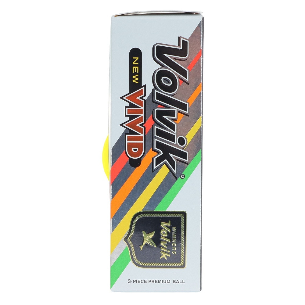 ボルビック（Volvik）（メンズ）ゴルフボール ビビット23 YEL スリーブ(3個入り) VV5PNA04 YEL