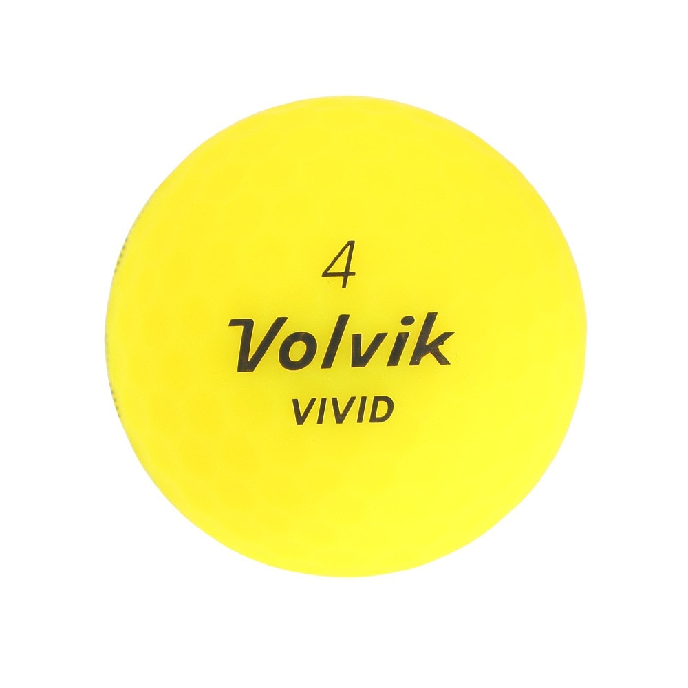 ボルビック（Volvik）（メンズ）ゴルフボール ビビット23 YEL スリーブ(3個入り) VV5PNA04 YEL