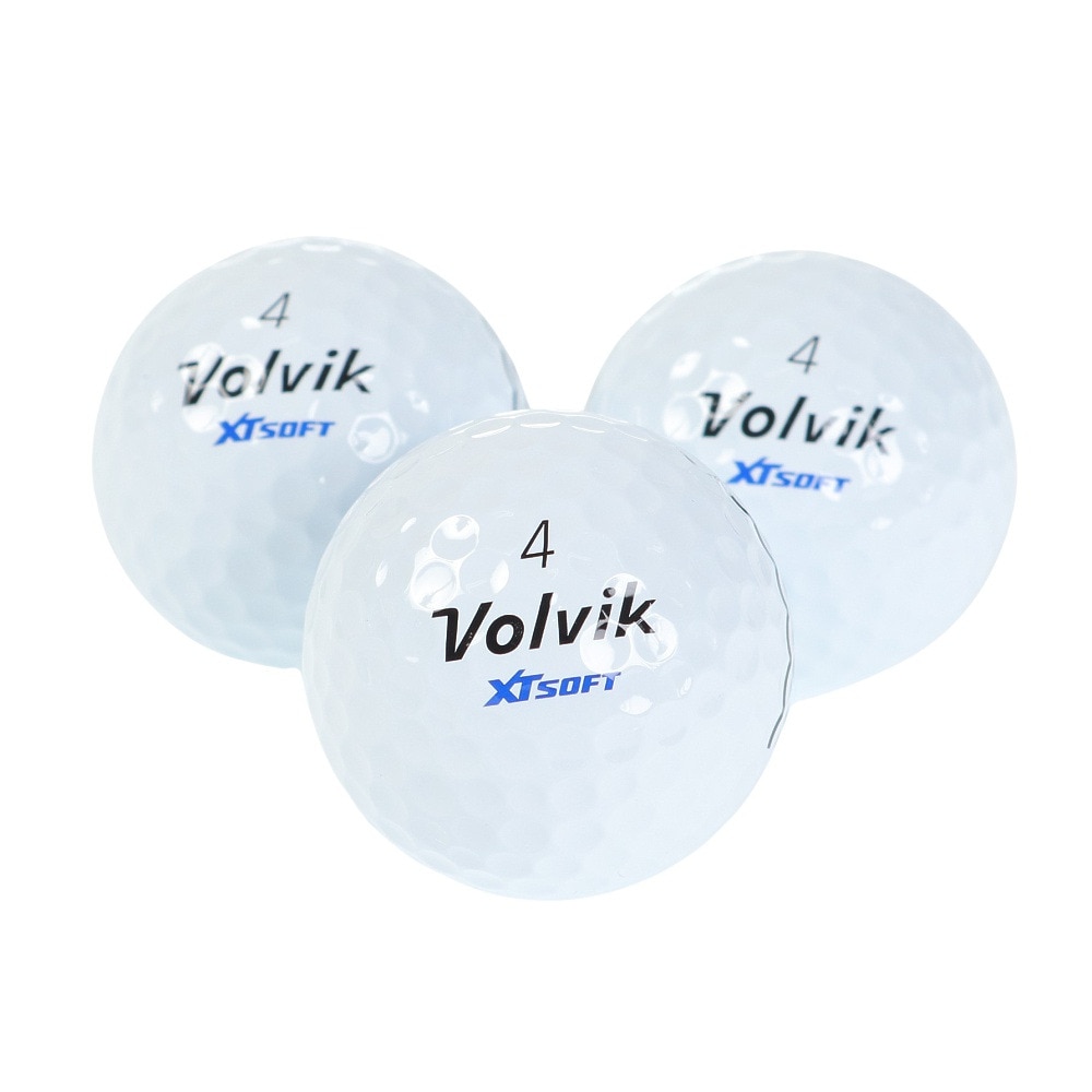 ボルビック（Volvik）（メンズ）ゴルフボール XT SOFT 23 WHT スリーブ(3個入り) VV5PNA05 WHT