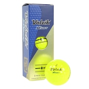 ボルビック（Volvik）（メンズ）ゴルフボール XT SOFT 23 YEL スリーブ(3個入り) VV5PNA05 YEL