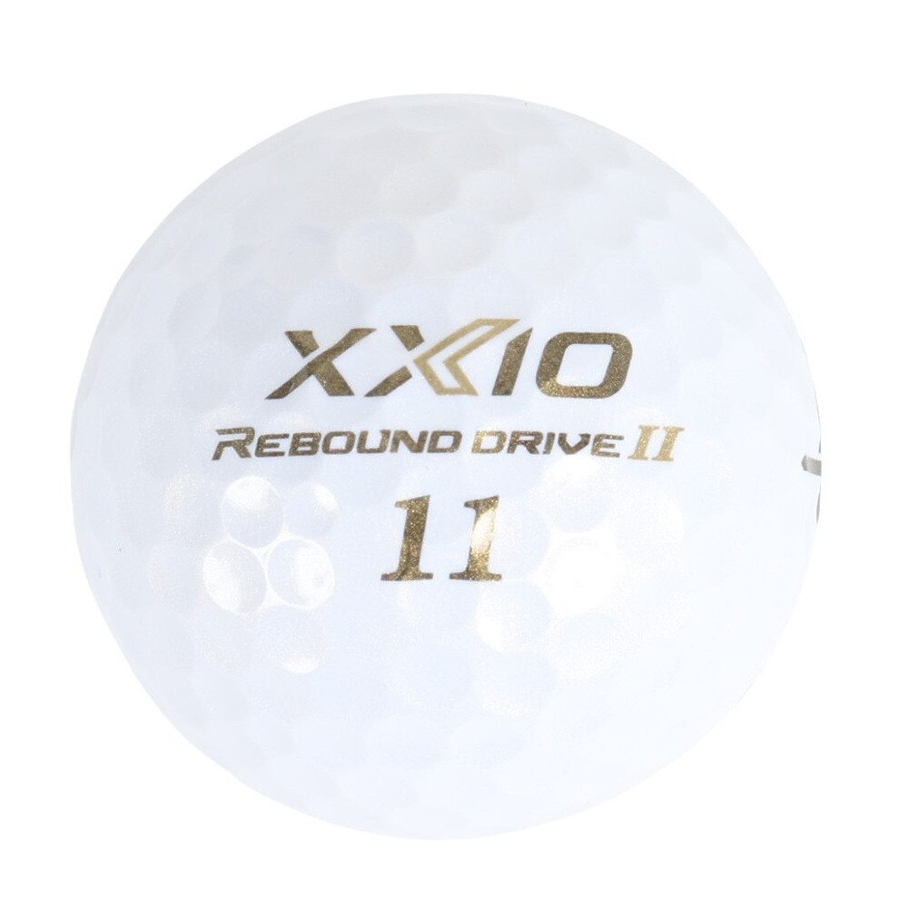 ゼクシオ（XXIO）（メンズ、レディース）ゴルフボール リバウンド ドライブ 2 XN RD2 PWH スリーブ(3個入り)