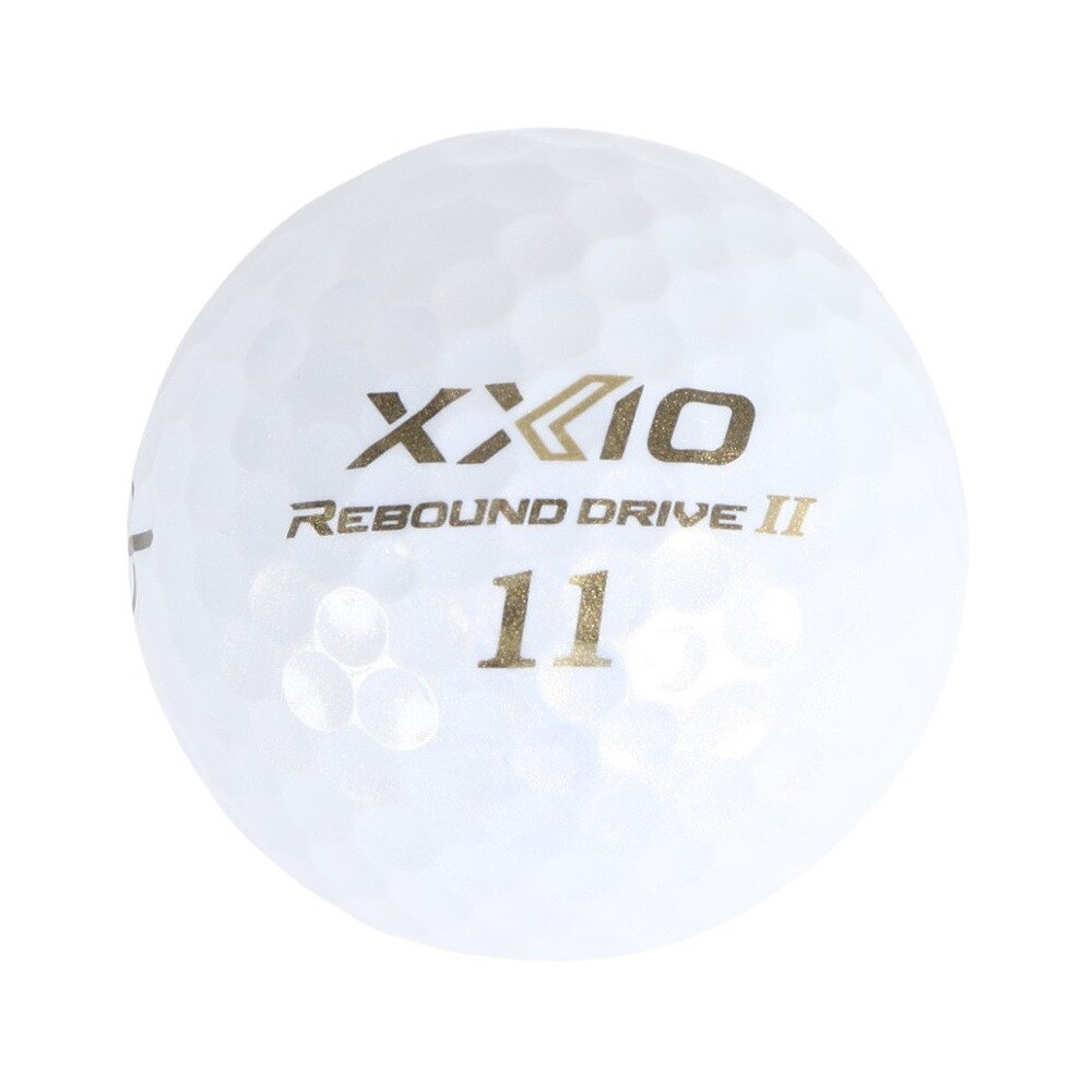 ゼクシオ（XXIO）（メンズ、レディース）ゴルフボール リバウンド ドライブ 2 XN RD2 PWH スリーブ(3個入り)
