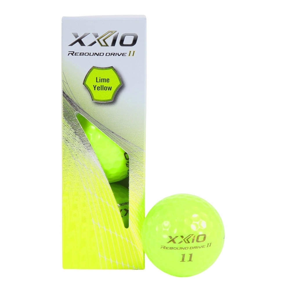 ゼクシオ（XXIO）（メンズ）ゴルフボール リバウンド ドライブ XXIOボールRD2 XN RD2 YEL スリーブ(3個入り)
