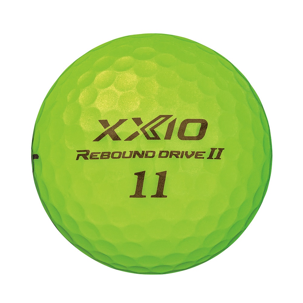 ゼクシオ（XXIO）（メンズ）ゴルフボール リバウンド ドライブ2 ライムイエロー XN RD2 YEL ダース(12個入り)