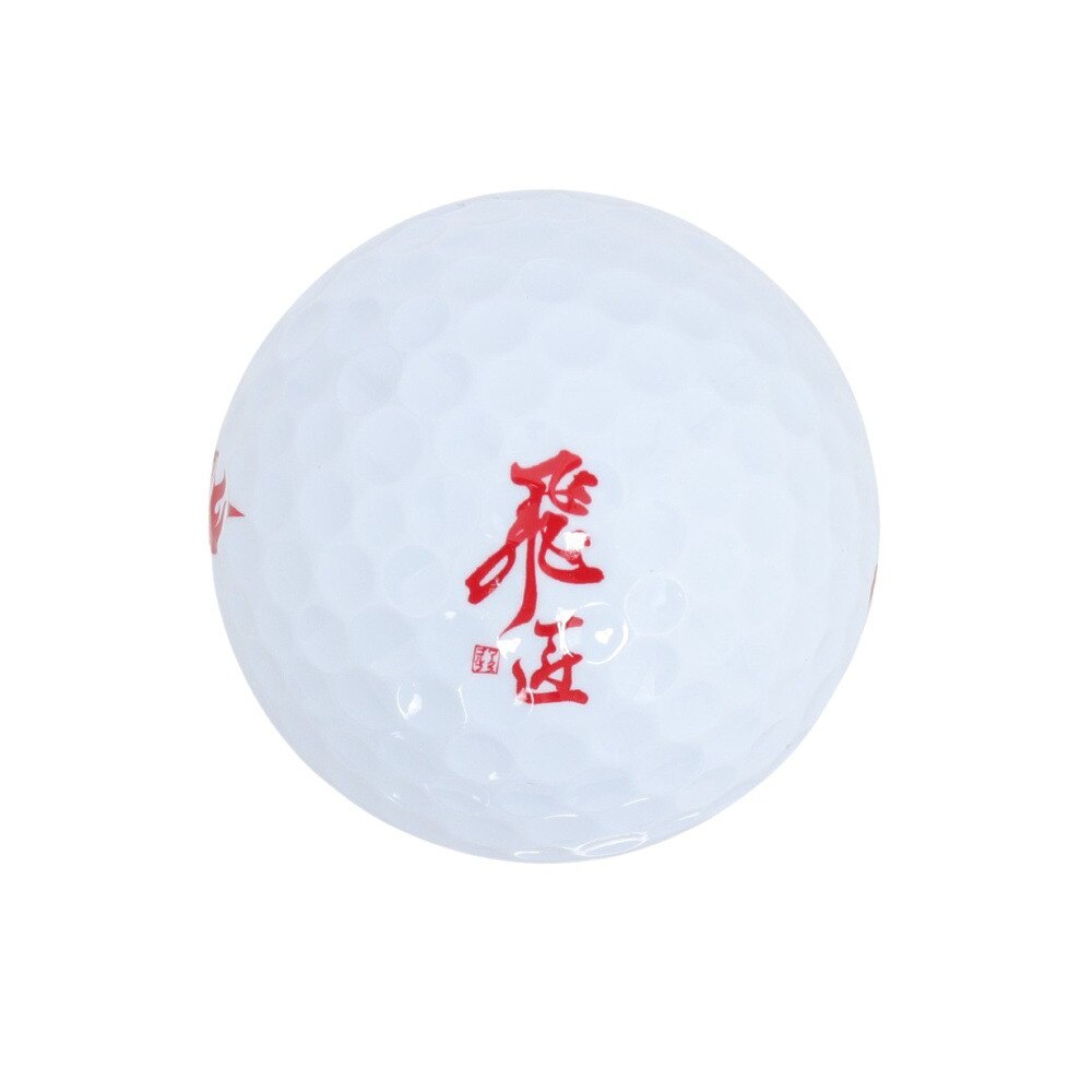 ワークス ゴルフ（WORKS GOLF）（メンズ）ゴルフボール 飛匠 レッド23 スリーブ(3個入り) レッド極 2023 3P WHT