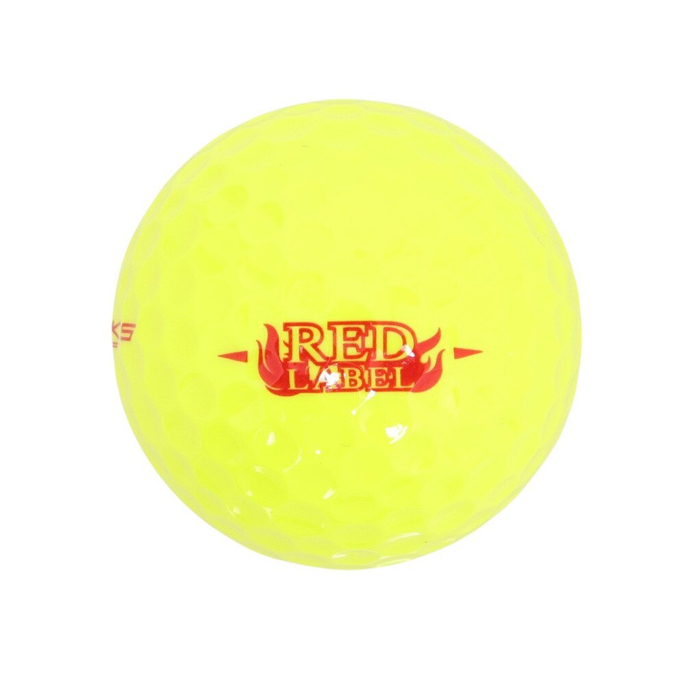 ワークス ゴルフ（WORKS GOLF）（メンズ）ゴルフボール 飛匠 レッド23 スリーブ(3個入り) レッド極 2023 3P YEL