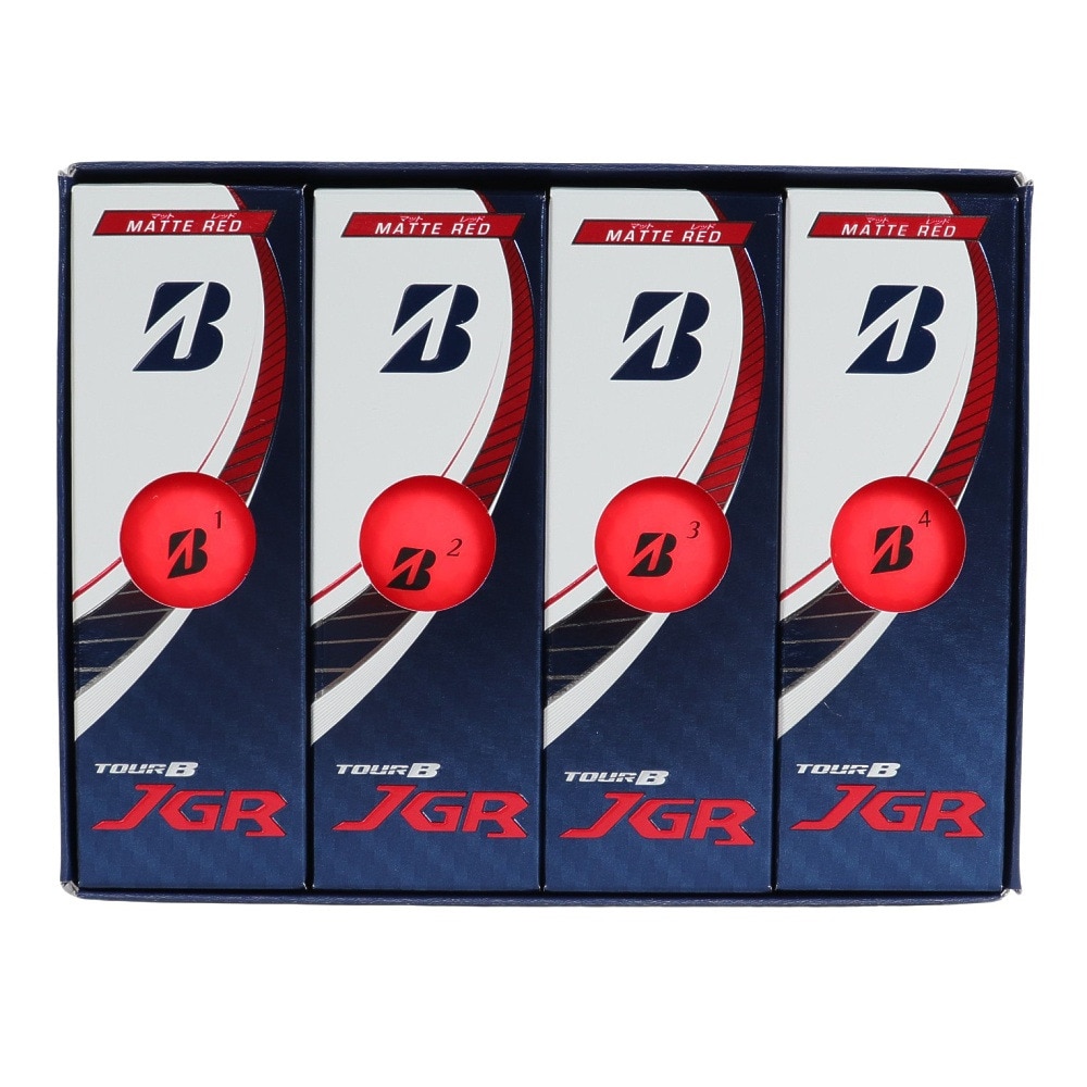 ブリヂストンゴルフ（BRIDGESTONE GOLF）（メンズ、レディース）ゴルフボール 23 TOUR B JGR EC J3RX ダース(12個入り)