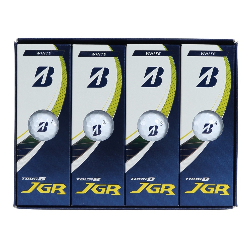 ブリヂストンゴルフ（BRIDGESTONE GOLF）（メンズ、レディース）ゴルフボール 23 TOUR B JGR EC J3WX ダース(12個入り)