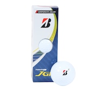 ブリヂストンゴルフ（BRIDGESTONE GOLF）（メンズ、レディース）23 TOUR B JGR CORPORATE COLOR EDITION ホワイト J3CX 3P スリーブ(3個入り)