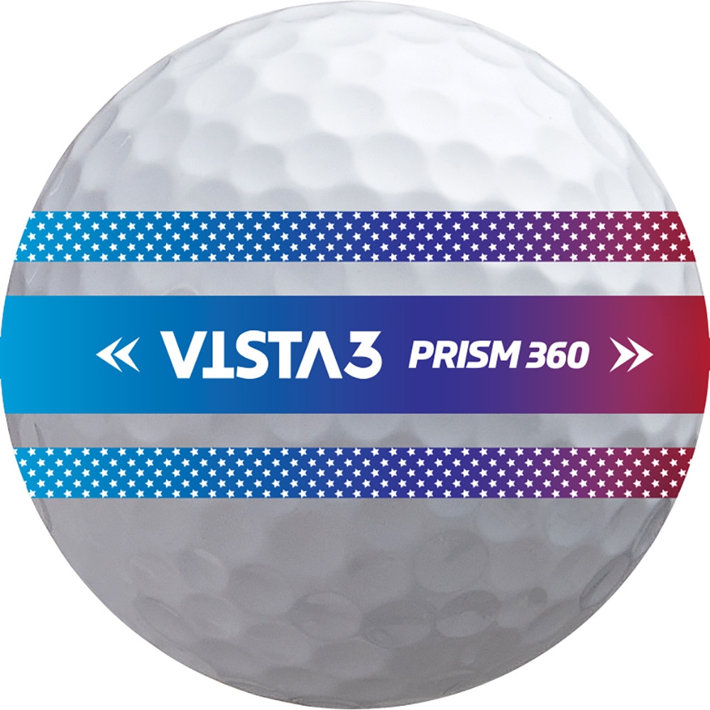 ボルビック（Volvik）（メンズ）ゴルフボール VISTA PRISM VV5PNA23 MLT スリーブ(3個入り)